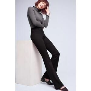 Anthropologie M.i.h Marrakesh High Rise Kick Flare Jeans Dark Inidgo Size 31